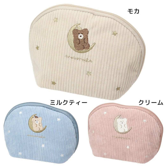 ほっこりモコモカコスメポーチラウンドポーチクーリア化粧ポーチ小物入れグッズシネマコレクション