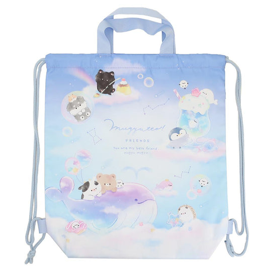 ナップサック 体操服BAG むぎゅっとふれんず 新入学 クーリア 新学期準備雑貨 体操服バッグ 女の子 グッズ メール便可 シネマコレクション
