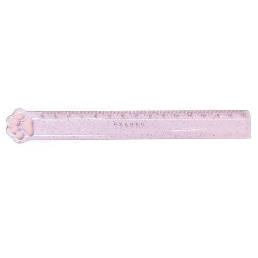 おててこれくしょん ものさし もちもちにゃんこスケール ピンク ミケ クーリア 新学期準備文具 定規 小学生 グッズ メール便可 シネマコレクション