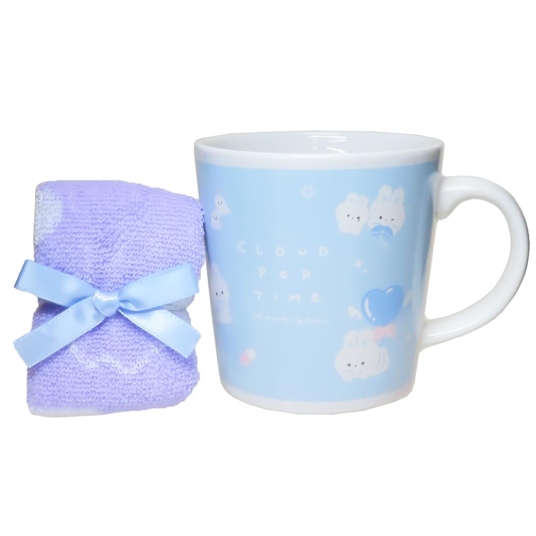 食器ギフト マグカップ＆タオルセット クラウドポップタイム クーリア マグカップ＆ミニタオル プレゼント グッズ シネマコレクション