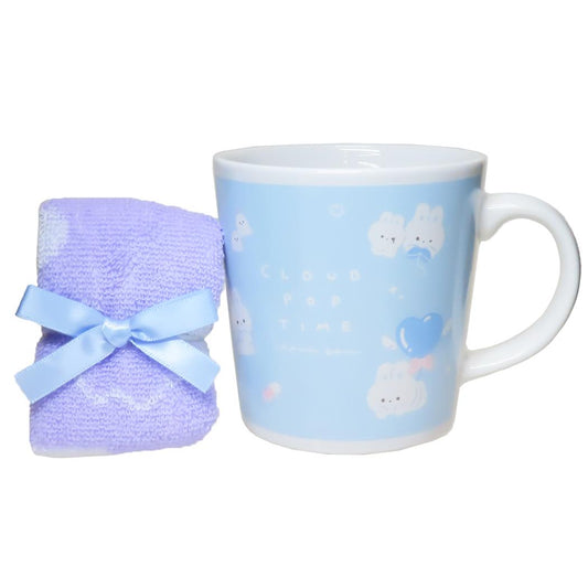 食器ギフト マグカップ＆タオルセット クラウドポップタイム クーリア マグカップ＆ミニタオル プレゼント グッズ シネマコレクション