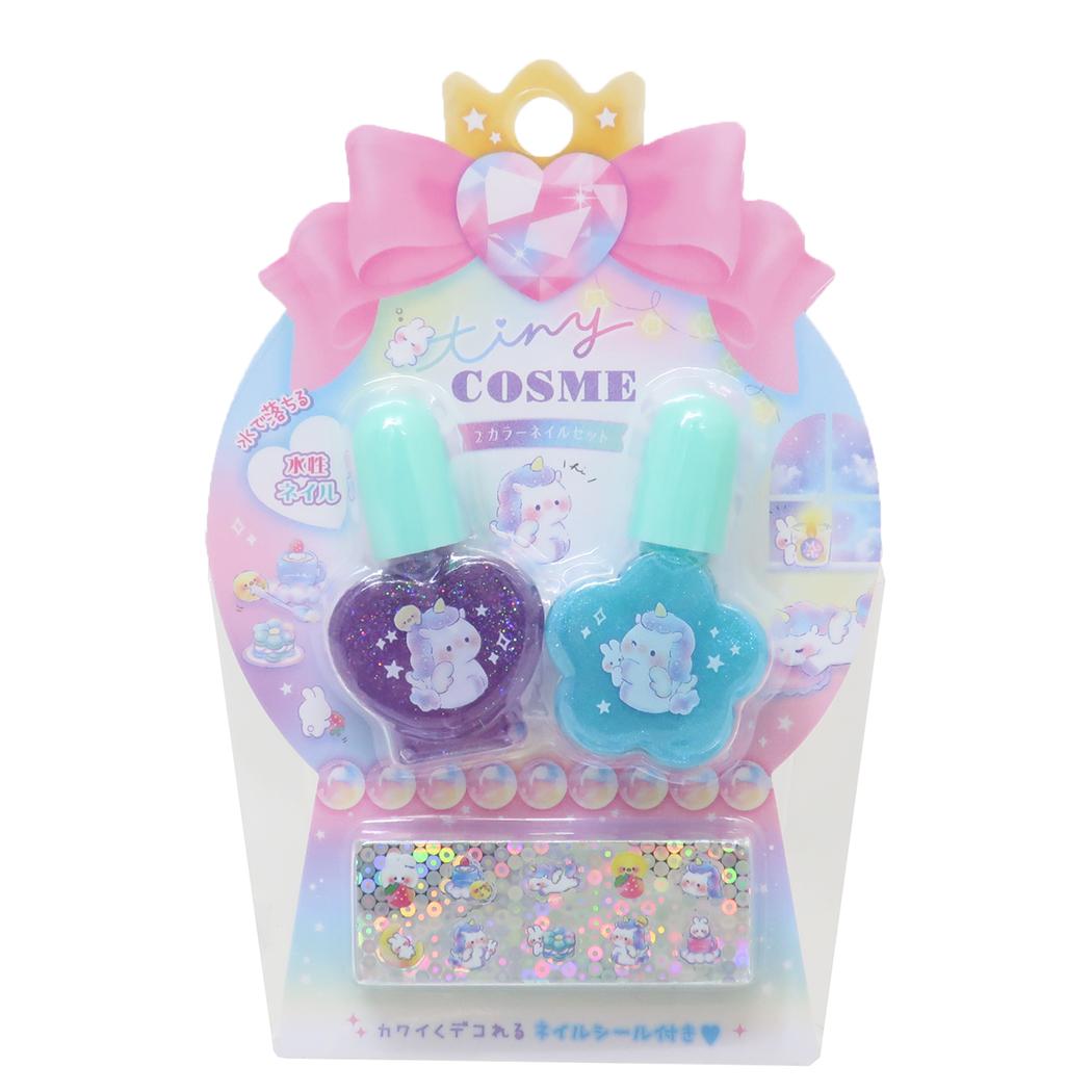 タイニーコスメ キッズコスメ 2カラーネイルセット ミータイムホーミーズ クーリア プレゼント 女の子 コスメ雑貨 グッズ シネマコレクション