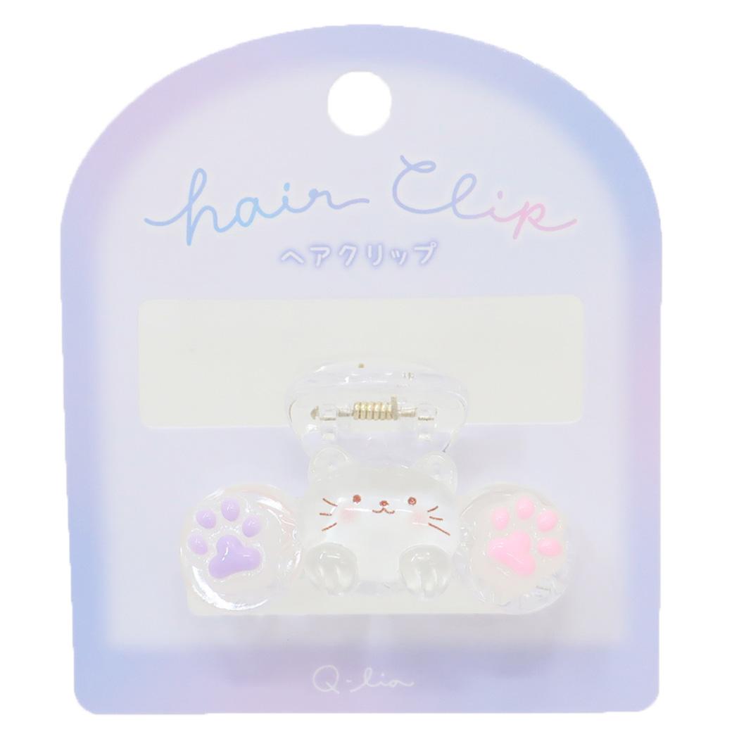 ヘアアクセサリー ヘアクリップ 肉球ねこ クーリア 女子向けプレゼント かわいい グッズ シネマコレクション