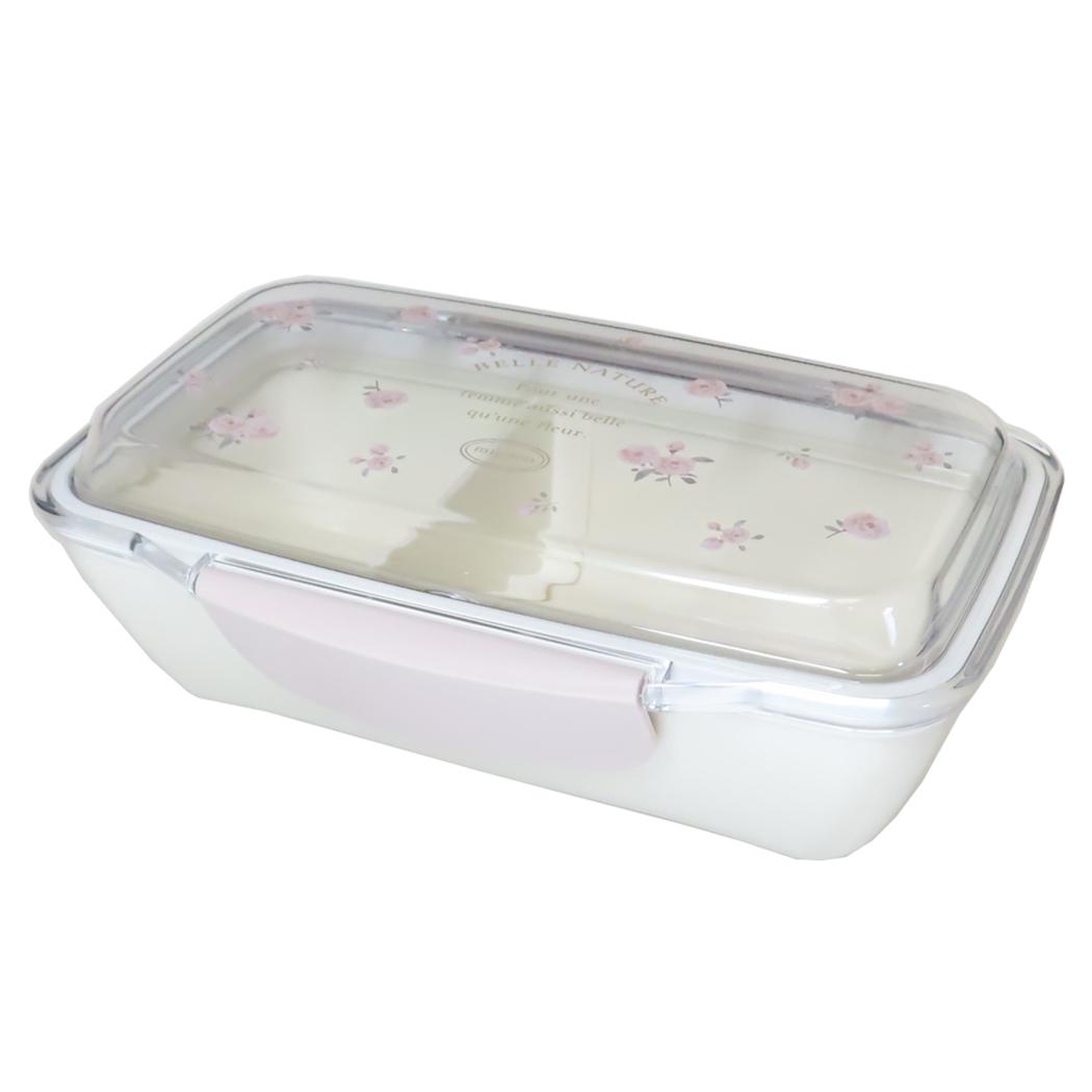 ベルナチュール お弁当箱 抗菌1段ドームランチBOX ピンク クーリア ランチ雑貨 かわいい グッズ シネマコレクション