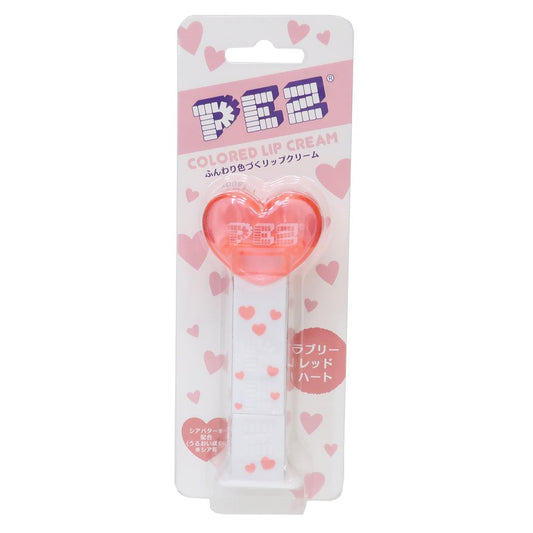 PEZ コスメ雑貨 カラーリップクリーム ラブリーレッドハート レイス リップスティック キャラクター グッズ シネマコレクション