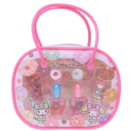 マイメロディ＆クロミ キッズコスメ コスメハンドバッグ DD サンリオ レイス プレゼント 女の子 コスメ雑貨 キャラクター グッズ シネマコレクション