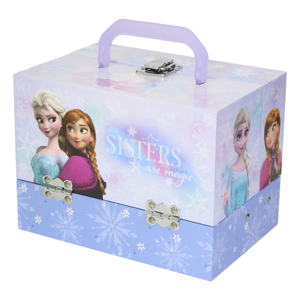 アナと雪の女王 キッズコスメ バニティメイクアップボックス ディズニー レイス 女の子 お化粧 コスメ雑貨 キャラクター グッズ シネマコレクション