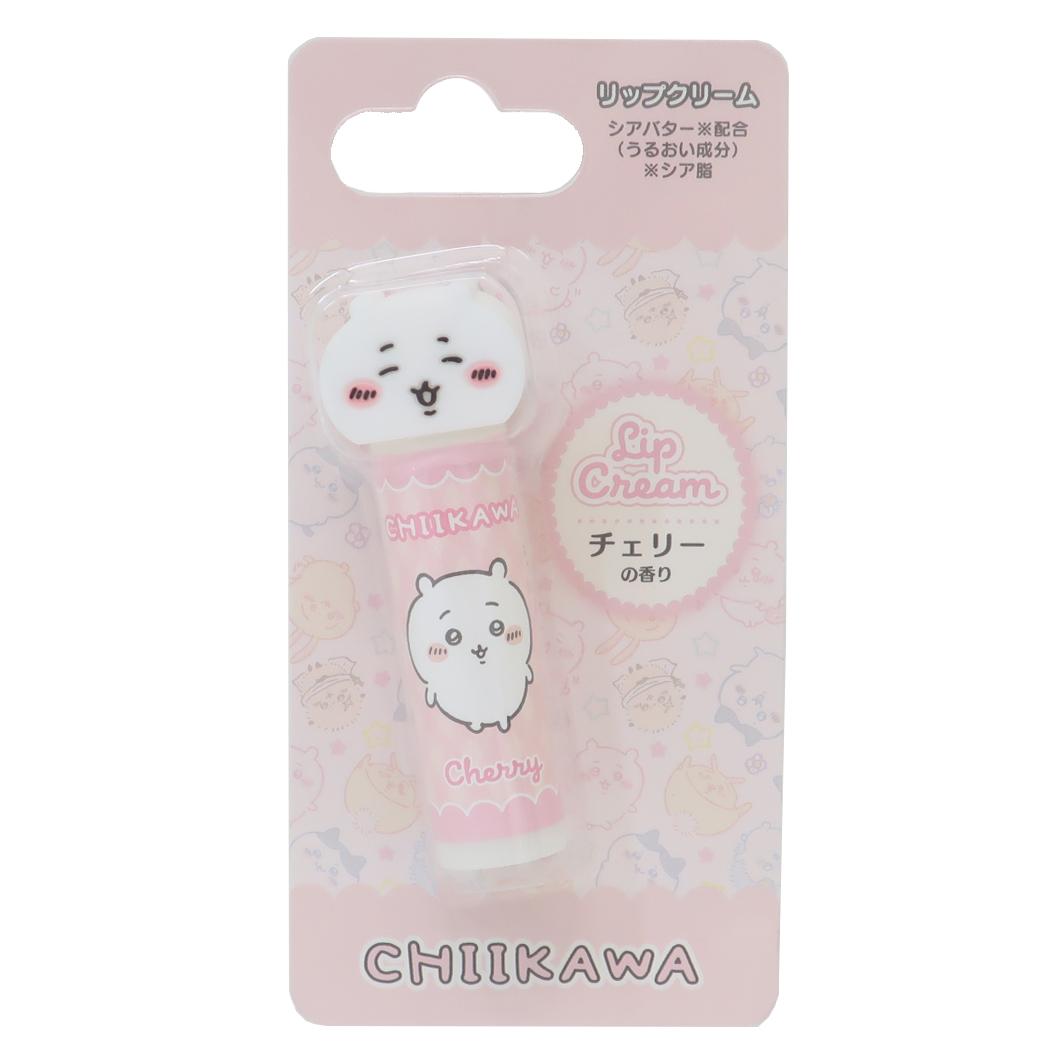 ちいかわ リップクリーム マスコット付きリップクリーム チェリーの香り レイス リップケア キャラクター グッズ メール便可 シネマコレクション
