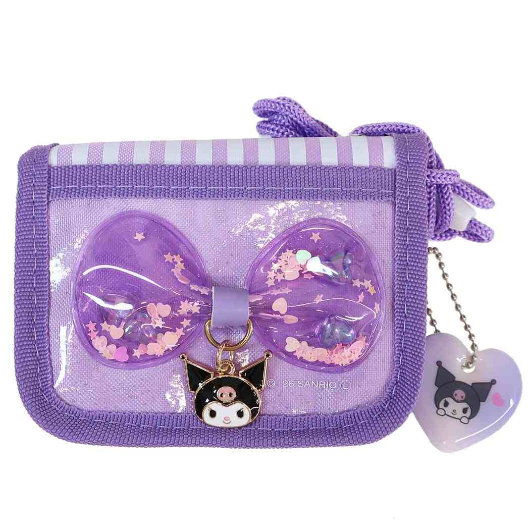 サンリオキャラクターズ キッズウォレット リボンチャーム付RFウォレット クロミ Sanrio ラビット