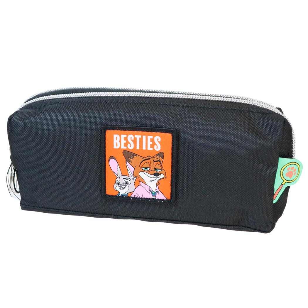 ズートピア ペンポーチ ポリワッペンWファスナーポーチ ズートピア2 ディズニー ラビット