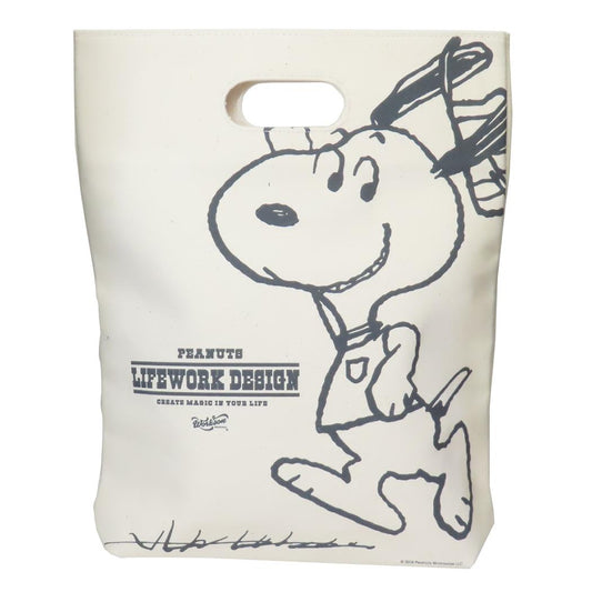 スヌーピー トートバッグ ウイズミートートバッグ Tシャツ ピーナッツ ラナエンタテイメント株式会社 手提げかばん キャラクター グッズ メール便可 シネマコレクション