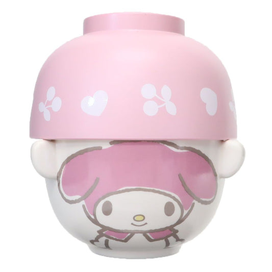 マイメロディご飯セット汁椀茶碗セットミニサンリオサンアートプレゼントギフトミニ茶碗＆汁椀セットキャラクターグッズシネマコレクション