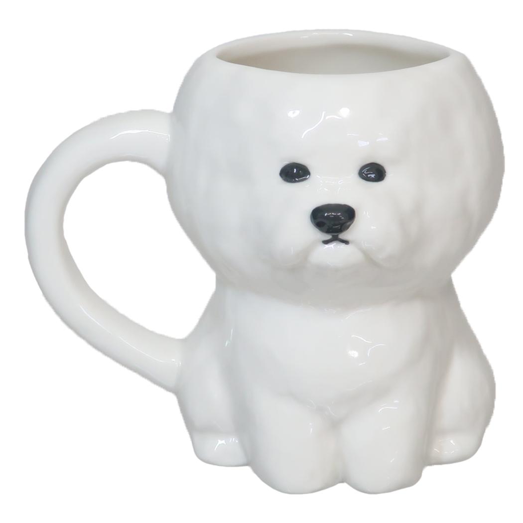 マグカップ ダイカットマグ ビションフリーゼ サンアート プレゼント かわいい おもしろ雑貨 食器 グッズ シネマコレクション