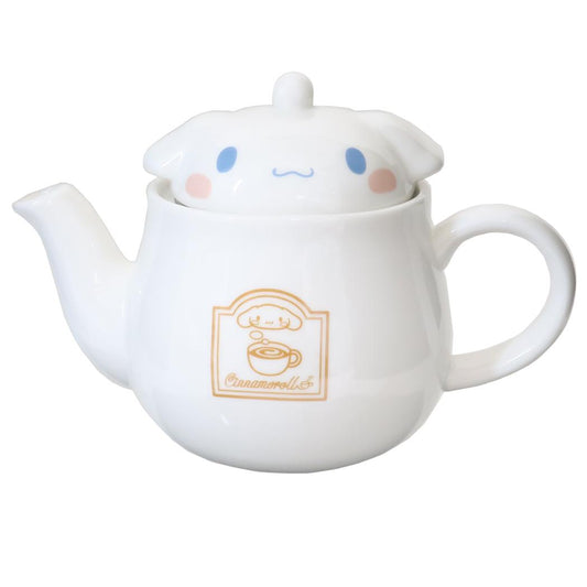 シナモロール 陶磁器製急須 ティーポット サンリオ サンアート プレゼント ギフト かわいい 茶こし付き キャラクター グッズ シネマコレクション