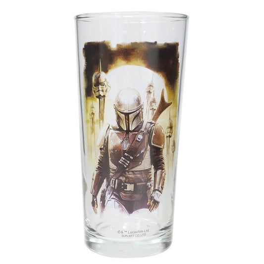 スターウォーズ ガラスタンブラー ロンググラス MANDALORIAN STAR WARS サンアート プレゼント ギフト キャラクター グッズ シネマコレクション