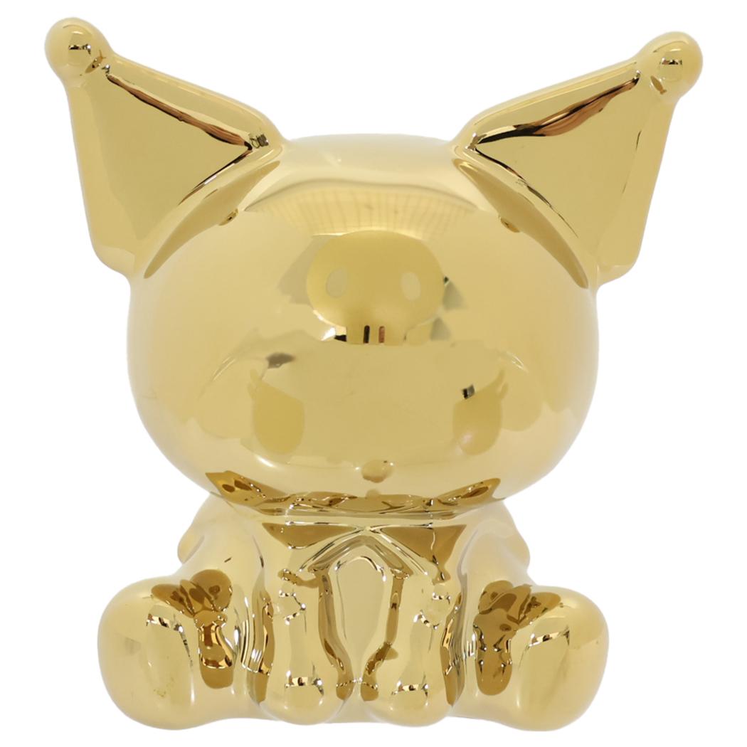 クロミ 貯金箱 ゴールド貯金箱 サンリオ サンアート プレゼント キャラクター グッズ シネマコレクション