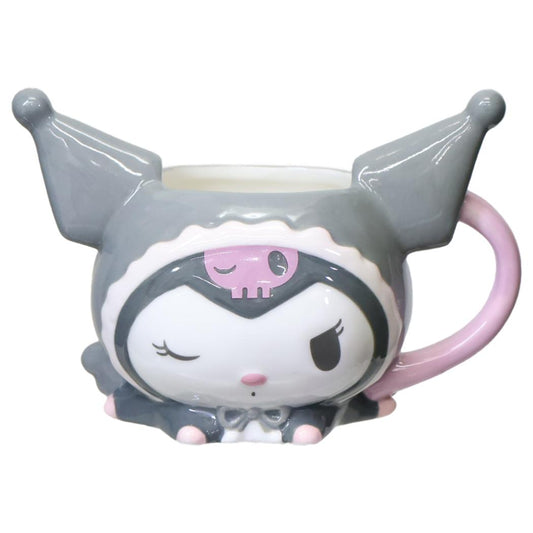 クロミ マグカップ フェイスマグ 350ml ブラックエンジェル サンリオ サンアート かわいい 食器 キャラクター グッズ シネマコレクション