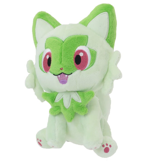 ポケットモンスターぬいぐるみプラッシュドールSニャオハポケモン三英貿易プレゼントキャラクターグッズシネマコレクション