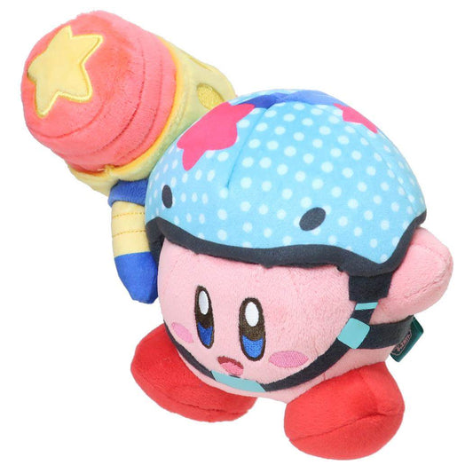 星のカービィ ぬいぐるみ プラッシュドールS ピコピコハンマー 三英貿易 プレゼント キャラクター グッズ シネマコレクション