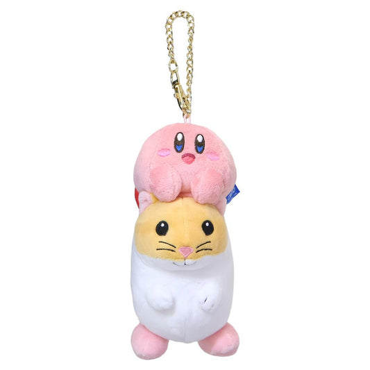 星のカービィ ぬいぐるみ チェーン付きぬいぐるみマスコット リック＆カービィ 三英貿易 かわいい プレゼント キャラクター グッズ シネマコレクション