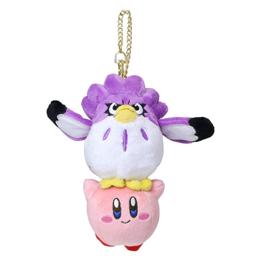 星のカービィ ぬいぐるみ チェーン付きぬいぐるみマスコット クー＆カービィ 三英貿易 かわいい プレゼント キャラクター グッズ シネマコレクション