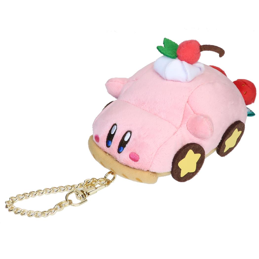 星のカービィ ディスカバリー ミニぬいぐるみ マスコット くるまほおばりケーキ 三英貿易 プレゼント キャラクター グッズ シネマコレクション