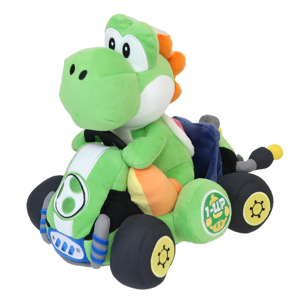 スーパーマリオ ぬいぐるみ プラッシュドールS マリオカート ワールド ヨッシー 三英貿易 プレゼント 男の子 女の子 キャラクター グッズ シネマコレクション