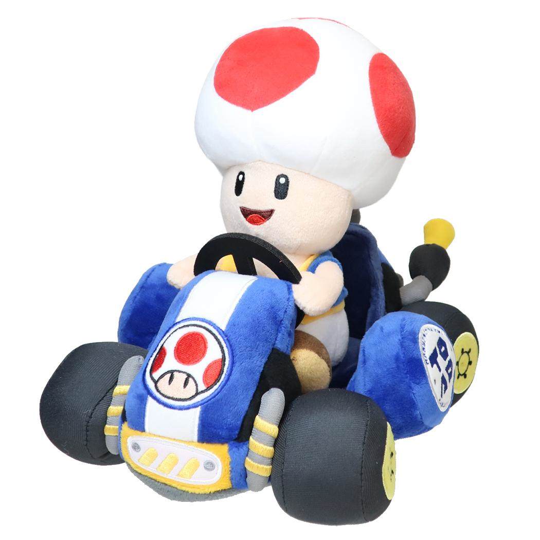スーパーマリオ ぬいぐるみ プラッシュドールS マリオカート ワールド キノピオ 三英貿易 プレゼント 男の子 女の子 キャラクター グッズ シネマコレクション