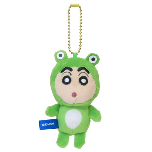 クレヨンしんちゃん マスコット プチマスコット カエル ユニック ミニぬいぐるみ ボールチェーン アニメキャラクター グッズ シネマコレクション