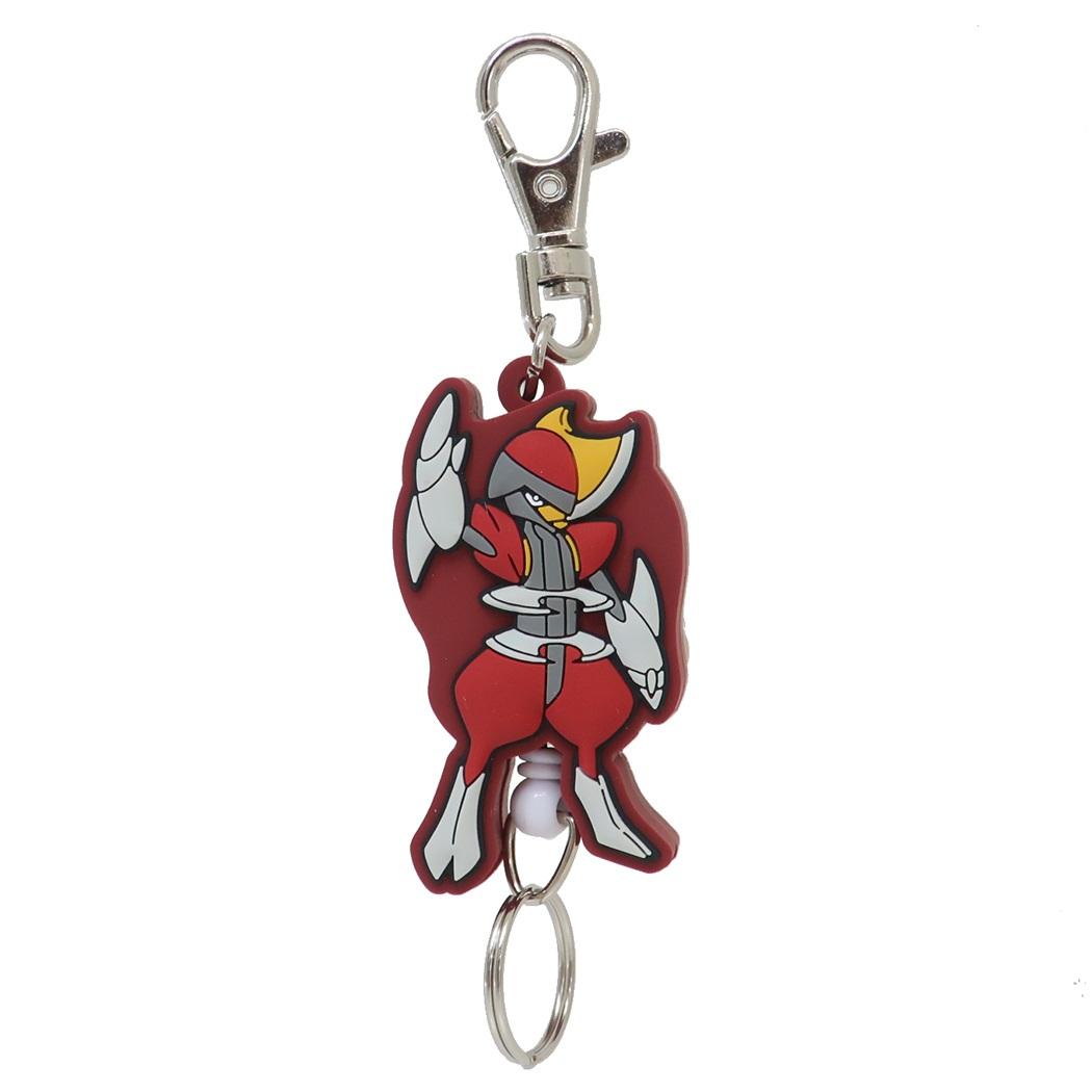 ポケットモンスター キーリング ラバーリールキーホルダー キリキザン ポケモン エスケイジャパン 鍵ホルダー キャラクター グッズ メール便可 シネマコレクション