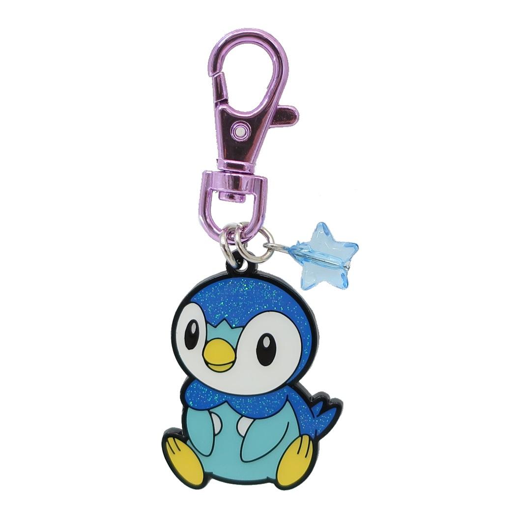 ポケットモンスター キーホルダー キラキラメタルキーチェーン ポッチャマ ポケモン エスケイジャパン プレゼント キャラクター グッズ メール便可 シネマコレクション