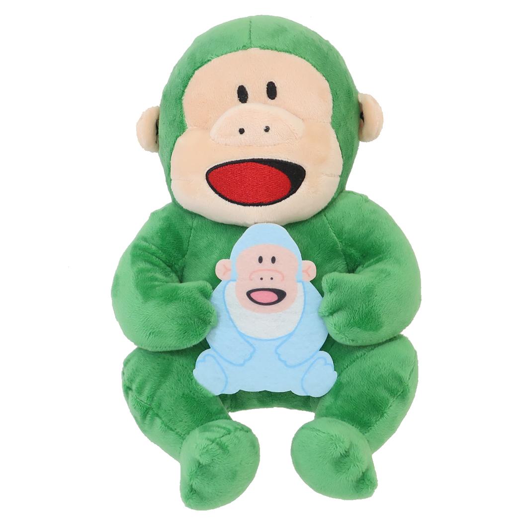 たべっ子どうぶつ ぬいぐるみ ぬいぐるみS たべっ子BABY ごりら ギンビス エスケイジャパン プレゼント キャラクター グッズ シネマコレクション
