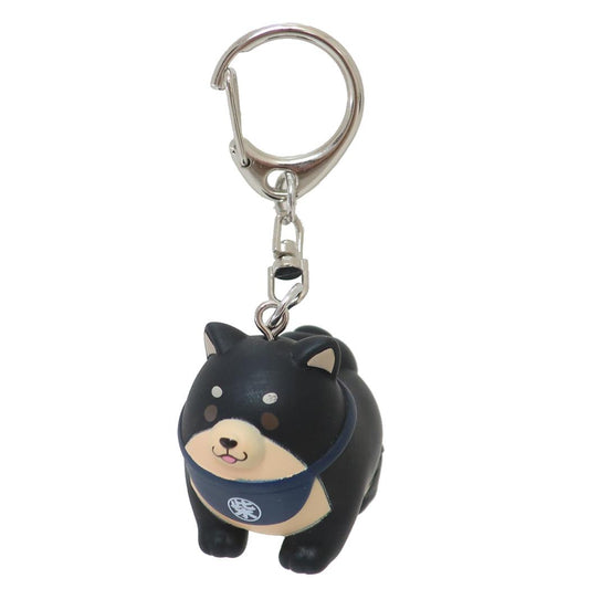 忠犬もちしば キーリング ソフビマスコットキーホルダー ごま エスケイジャパン プレゼント キャラクター グッズ シネマコレクション