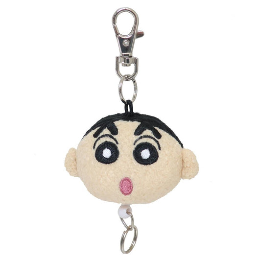 クレヨンしんちゃん キーリング マスコットリールキーホルダー しんちゃん N エスケイジャパン プレゼント アニメキャラクター グッズ シネマコレクション