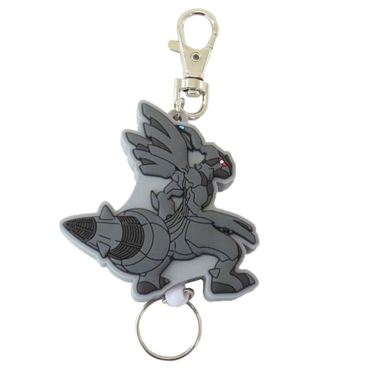 ポケットモンスター キーリング ラバーリールキーホルダー ゼクロム ポケモン エスケイジャパン 鍵ホルダー キャラクター グッズ メール便可 シネマコレクション