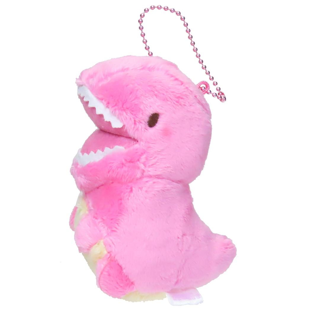 ゆめふわ恐竜 マスコット ぬいぐるみボールチェーン ティラノサウルス エスケイジャパン プレゼント ミニぬいぐるみ グッズ シネマコレクション
