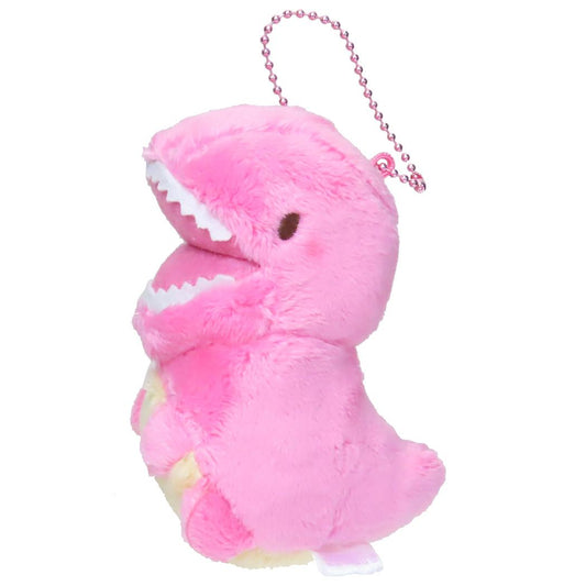 ゆめふわ恐竜 マスコット ぬいぐるみボールチェーン ティラノサウルス エスケイジャパン プレゼント ミニぬいぐるみ グッズ シネマコレクション