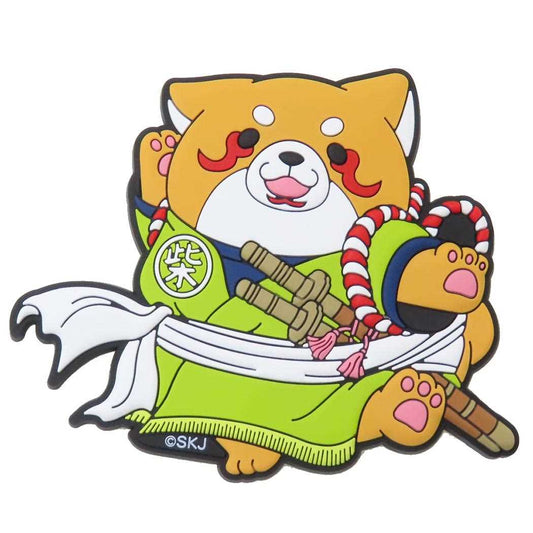 忠犬もちしば マグネット ラバーマグネット 歌舞伎 エスケイジャパン かわいい キャラクター グッズ メール便可 シネマコレクション