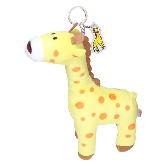 たべっ子どうぶつ マスコット ぬいぐるみKR キーホルダー きりん アクリルパーツ ギンビス エスケイジャパン プレゼント キャラクター グッズ シネマコレクション