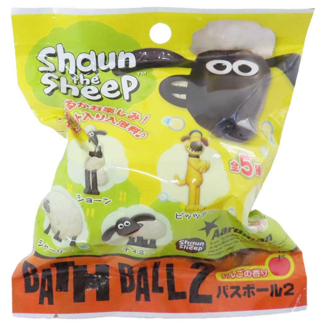 ひつじのショーン 入浴剤 バスボール 2 エスケイジャパン 子供とお風呂 おもしろ雑貨 キャラクター グッズ シネマコレクション