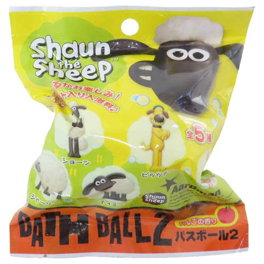 ひつじのショーン 入浴剤 バスボール 2 エスケイジャパン 子供とお風呂 おもしろ雑貨 キャラクター グッズ シネマコレクション