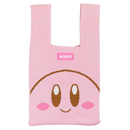 星のカービィ トートバッグ ニットトートバッグ にっこり エスケイジャパン 手提げかばん キャラクター グッズ メール便可 シネマコレクション