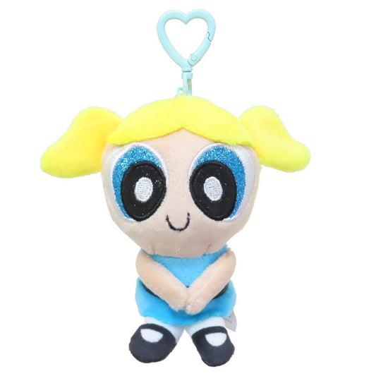 パワーパフガールズ マスコット ぬいぐるみキーリング バブルス エスケイジャパン プレゼント キャラクター グッズ シネマコレクション