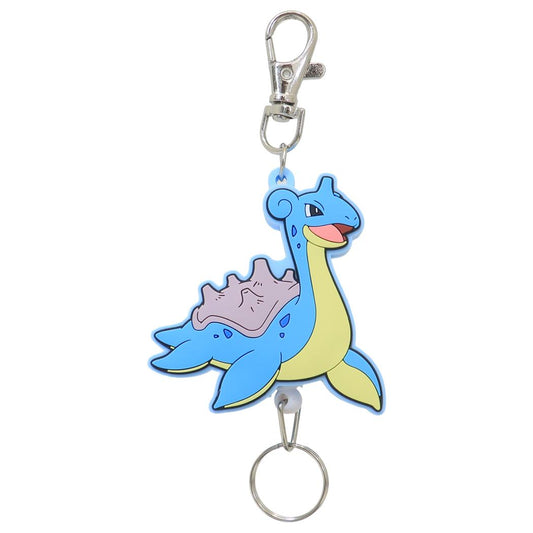 ポケットモンスター キーリング ラバーリールキーホルダー ラプラス ポケモン エスケイジャパン 鍵ホルダー キャラクター グッズ メール便可 シネマコレクション