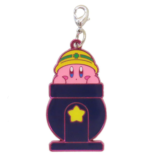 星のカービィ キーリング メタルチャーム カービィ＆たいほう エスケイジャパン プレゼント キャラクター グッズ メール便可 シネマコレクション