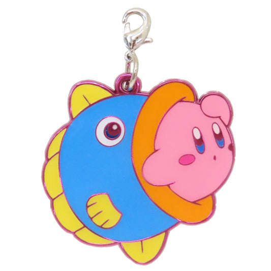 星のカービィ キーリング メタルチャーム カービィ＆カイン エスケイジャパン プレゼント キャラクター グッズ メール便可 シネマコレクション