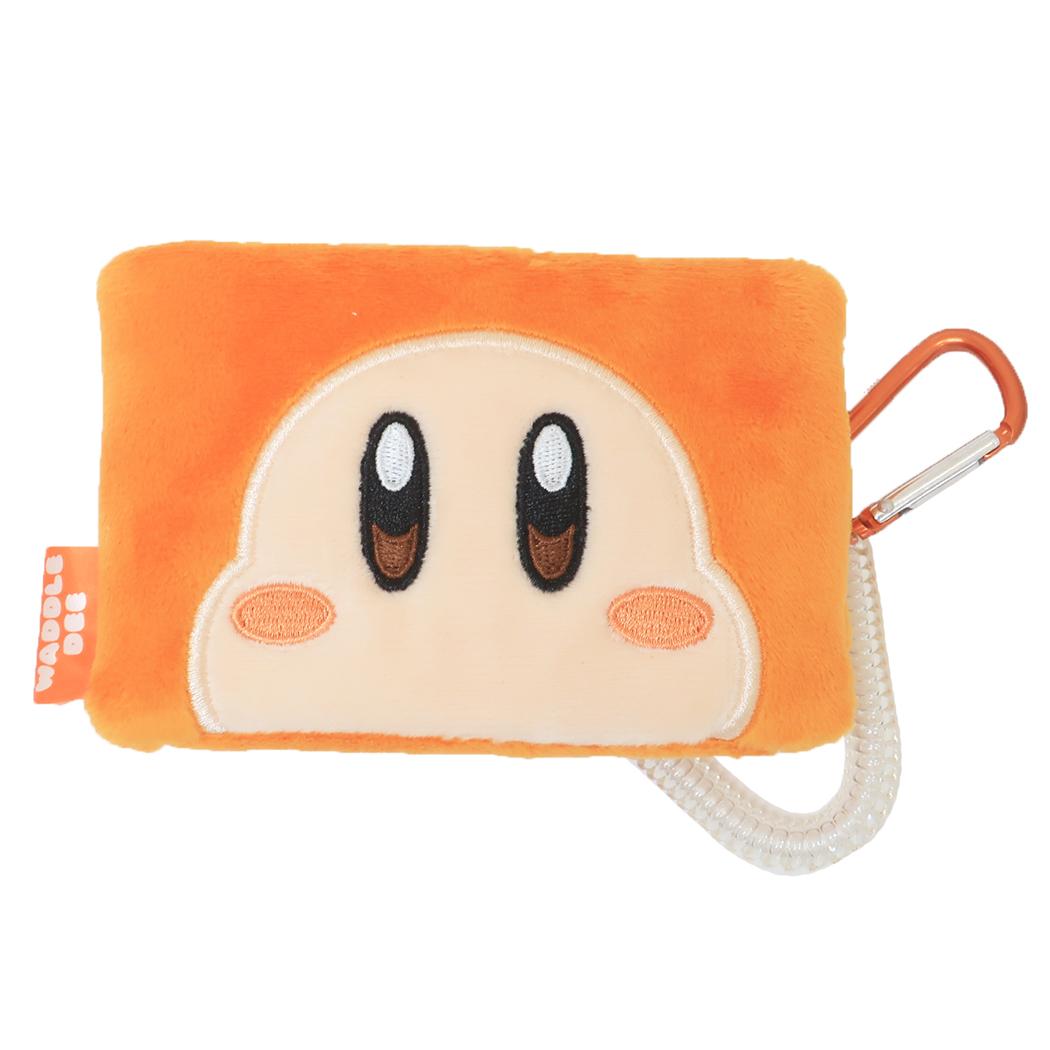 星のカービィ 定期入れ フェイスパスケース ワドルディ エスケイジャパン コイル付き シングル ICカードケース キャラクター グッズ メール便可 シネマコレクション