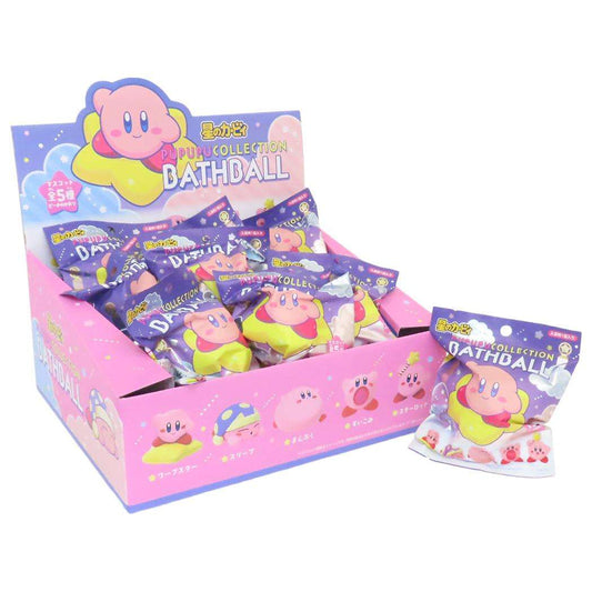 星のカービィ 入浴剤 PUPUPUコレクションバスボール 全5種 24個入セット エスケイジャパン 子供とお風呂 おもしろ雑貨 まとめ買い キャラクター グッズ シネマコレクション