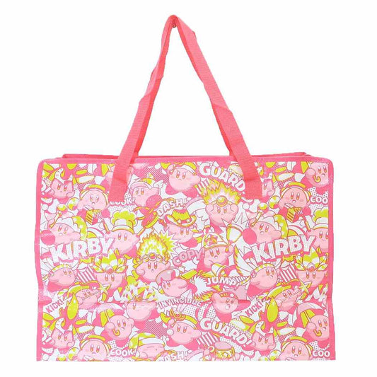 星のカービィ お土産バッグ おみやげバッグ コピー能力集合！ エスケイジャパン 飛行機内持ち込みサイズ 大容量 キャラクター グッズ シネマコレクション