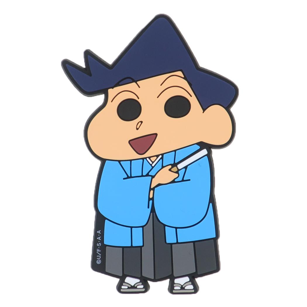 クレヨンしんちゃん 磁石 ラバーマグネット 日本アートシリーズ 風間くん エスケイジャパン かわいい アニメキャラクター グッズ メール便可 シネマコレクション